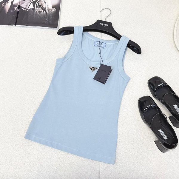 新作 プラダ リブニットコピー ジャージー タンクトップ pul42305